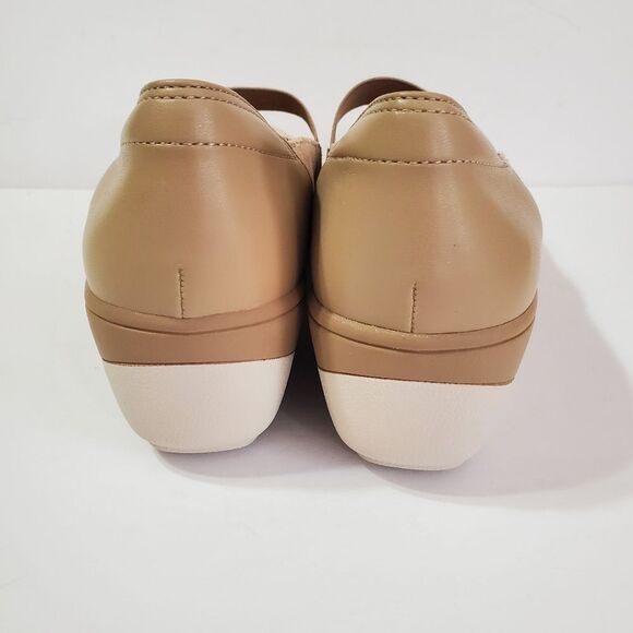 Vionic Womens Suede Neutral Tan Slip-On Mary Janes 9W - Picture 6 of 14